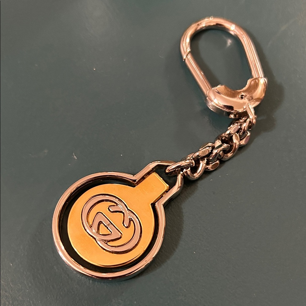Gucci Logo Key Fob / Keychain